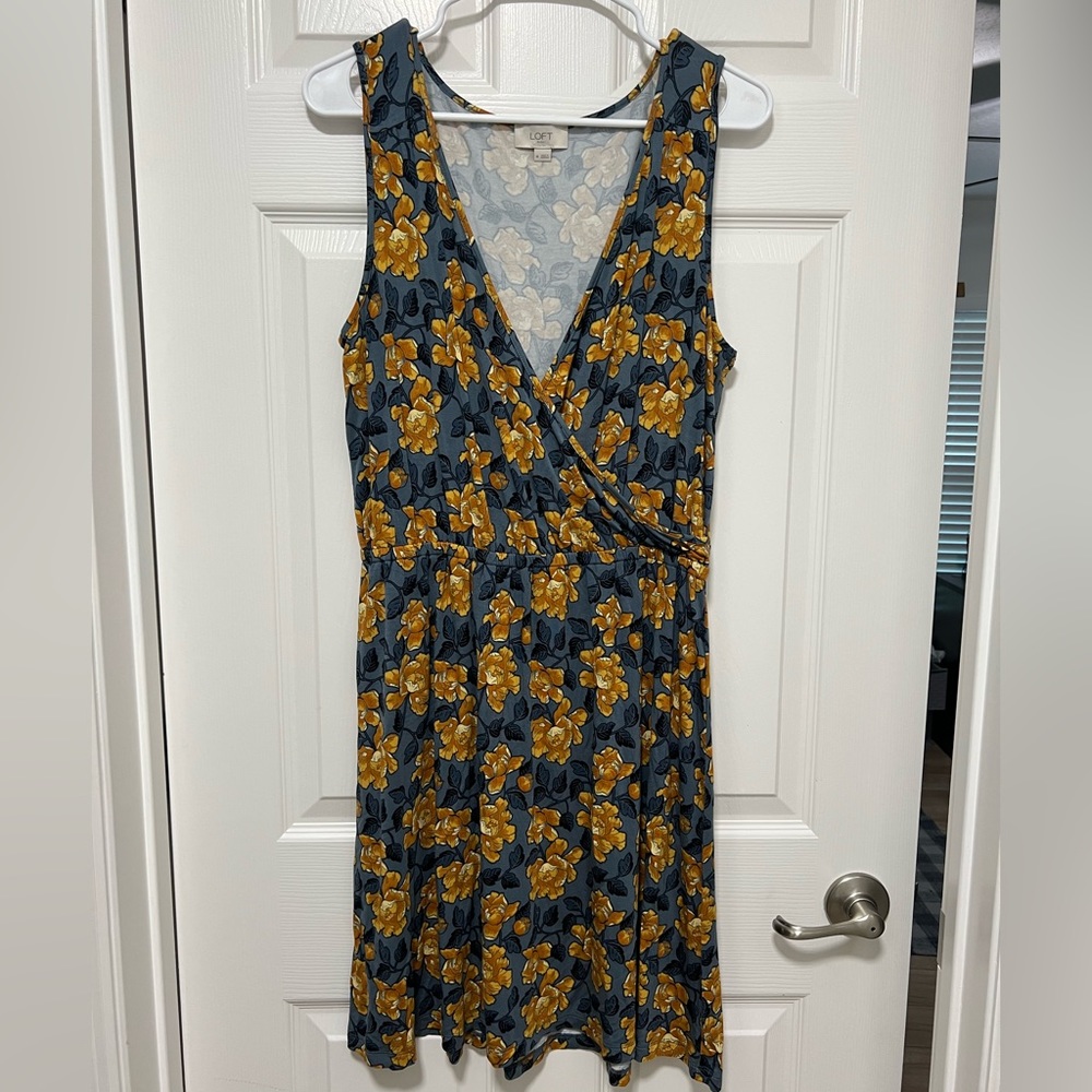 Loft Summer Dress Medium